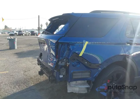 2020 Ford Explorer St from USA, damaged, VIN 1FM5K8GC3LGB36001